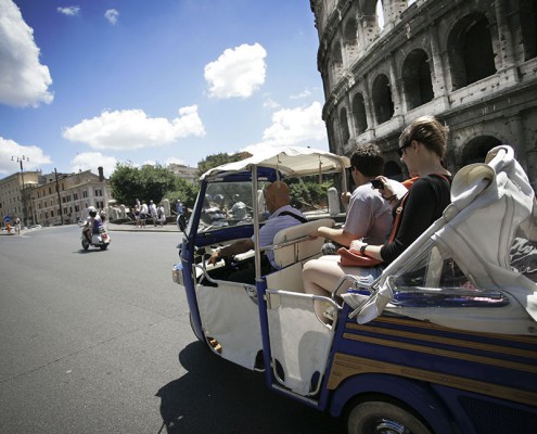 Veicoli - Tour di Roma in Ape Calessino 2