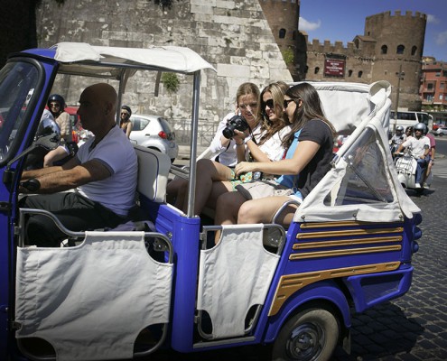 Veicoli - Escursione guidata Roma in ape Calessino