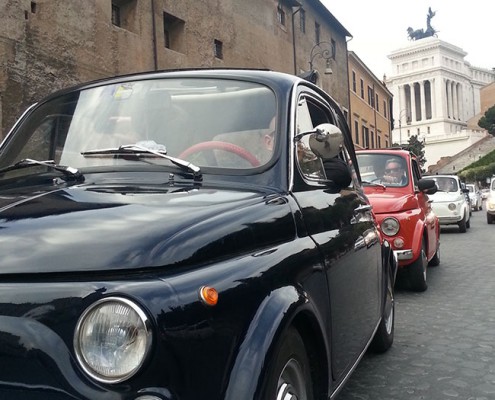 Veicoli - Visitare Roma in fiat 500-5