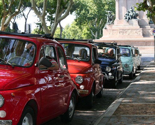 Veicoli - Escursione guidata Roma in fiat 500-6