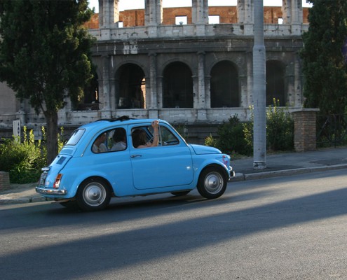 Veicoli - Visitare Roma in fiat 500-6