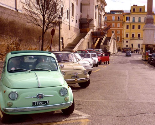 Veicoli - Escursione guidata Roma in fiat 500-1