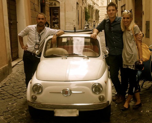 Veicoli - Visitare Roma in fiat 500-10