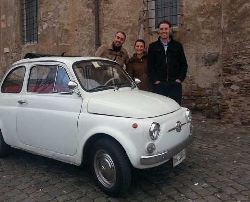 Veicoli - Tour di Roma in fiat 500-9