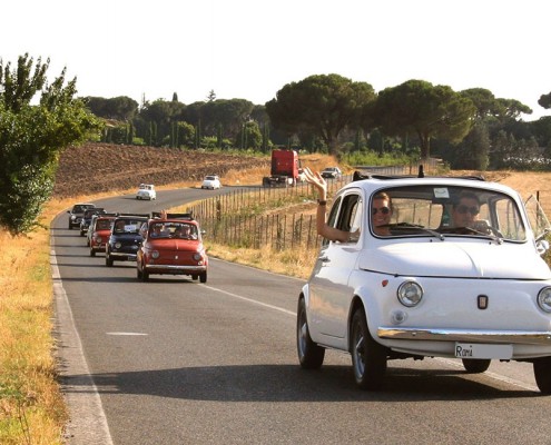 Veicoli - Tour di Roma in fiat 500-10