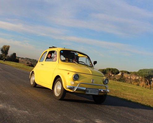 Veicoli - Tour di Roma in fiat 500-2