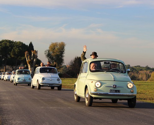 Veicoli - Escursione guidata Roma in fiat 500-2