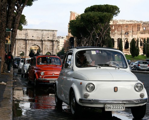 Veicoli - Escursione guidata Roma in fiat 500-3