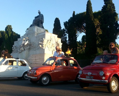 Veicoli - Visitare Roma in fiat 500-3