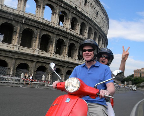 Veicoli - Tour di Roma in Vespa di coppia 1