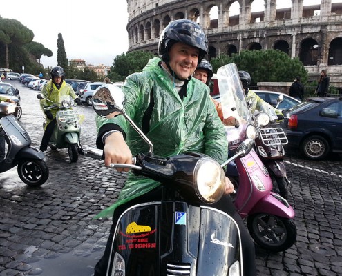 Veicoli - Escursione guidata Roma in Vespa di coppia