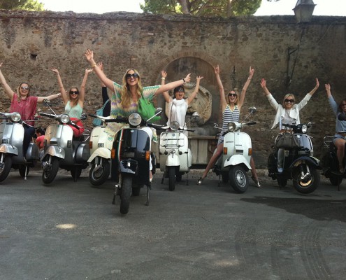 Tour di Roma in Vespa vacanze romane 2