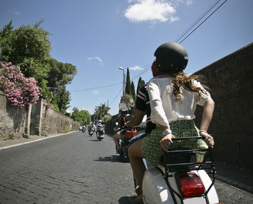 Tour di Roma in Vespa vacanze romane 1